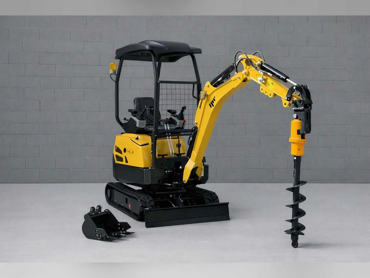 HT18 Mini-Bagger KUBOTA MOTOR + Schnecke