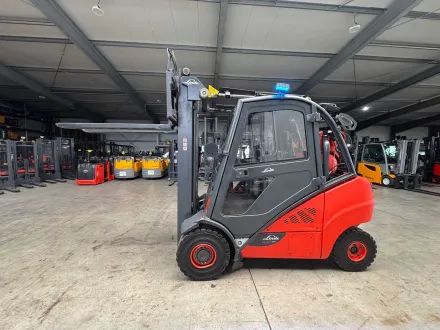 2019 Linde H30T-02 3.000kg Duplex Freihub 3.+4. Ventil Teleskopgabeln Kabine AC Klima Gasstapler Gab – RESALE