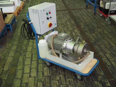 Kalteren – Radialkolbenpumpen-Aufbau – RESALE