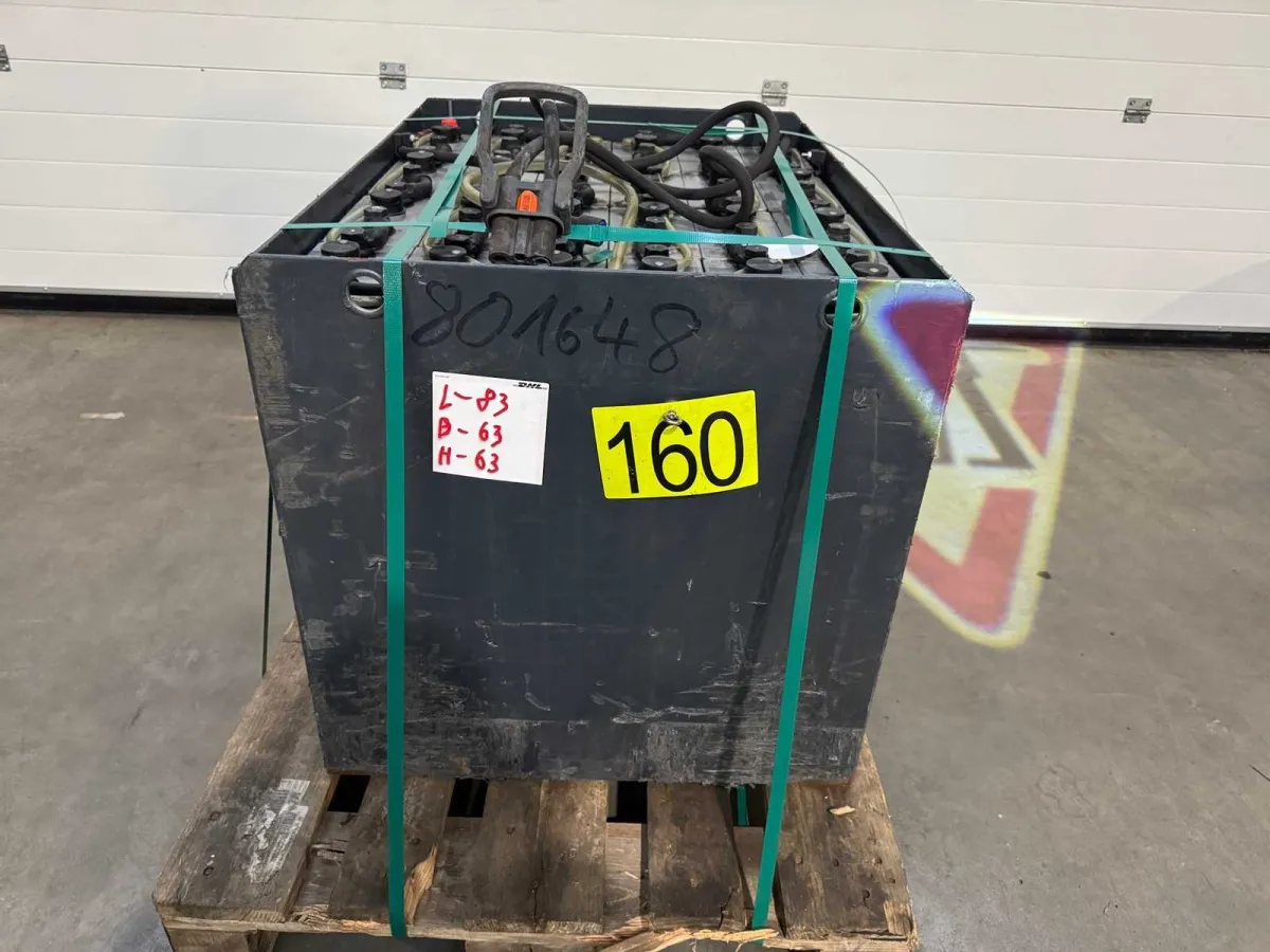 26 / 2023 Service 10/2026 AIM 48V 625Ah 5PzS625 Gabelstapler Batterie Akku Elektrostapler
