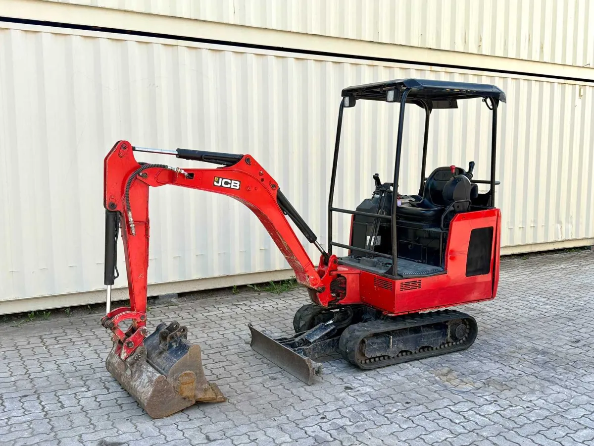 JCB - 15C-1 - 2018 - Minibagger - 3 x Löffel