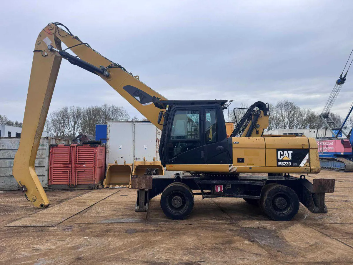 2012 Caterpillar M322D Radbagger