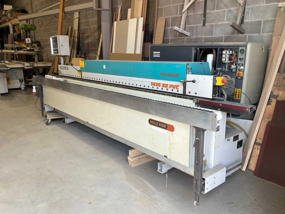 HOLZ-HER Kantenbandmaschine / Automatische Kantenbandmaschine HOLZ-HER Primus 1436 SE f