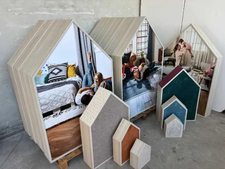 (x40) Dekoratives Haus – 10x4 Größen (verschiedene Muster und Designs) – RESALE