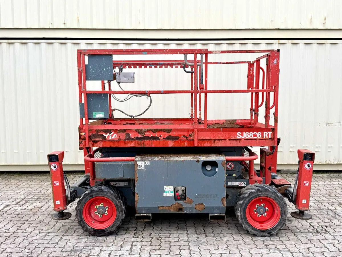 Skyjack - SJ6826RT 4x4 Diesel - 9.9 Meter - 2016 - Hubarbeitsbühne