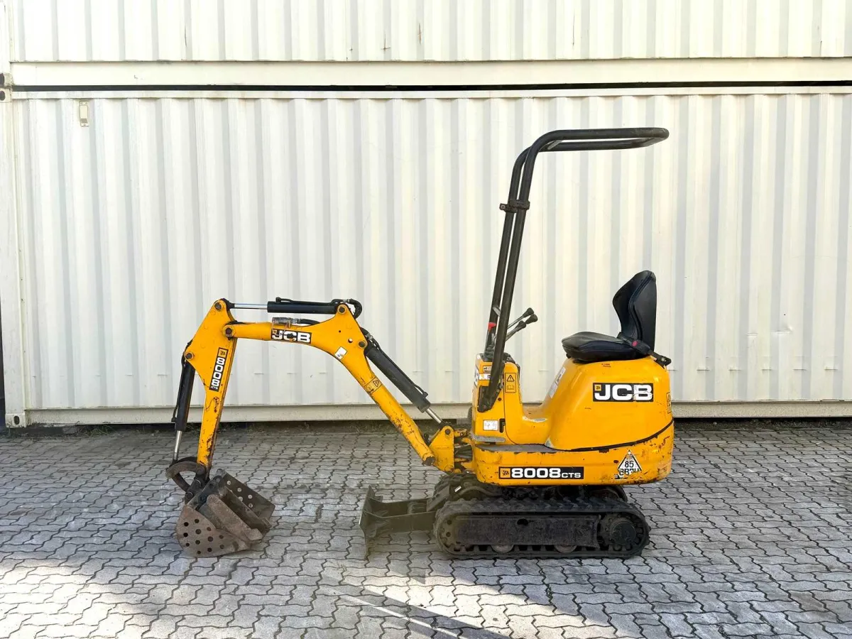 JCB - 8008 CTS - 2 x Löffel - 2021 - Minibagger