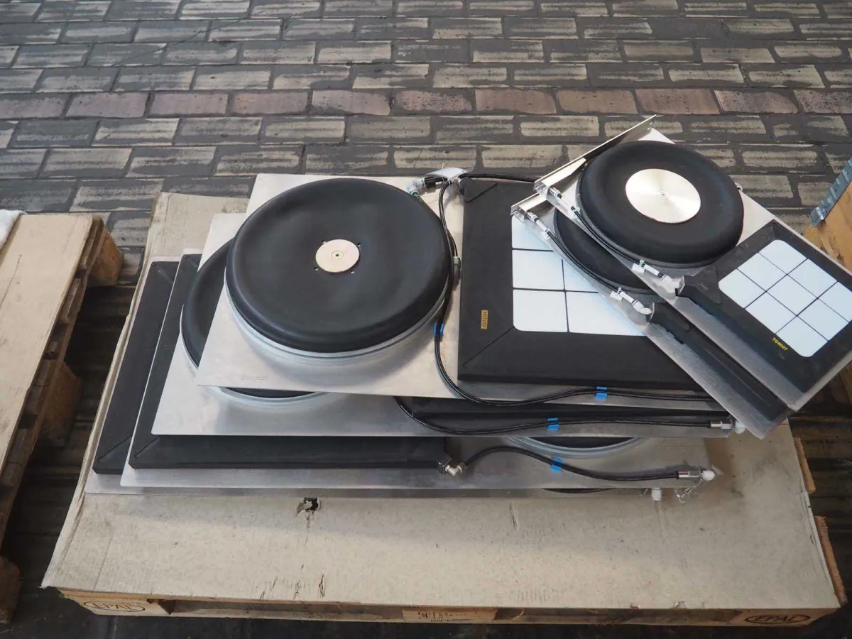 Pneumatische Luftskates (6x)