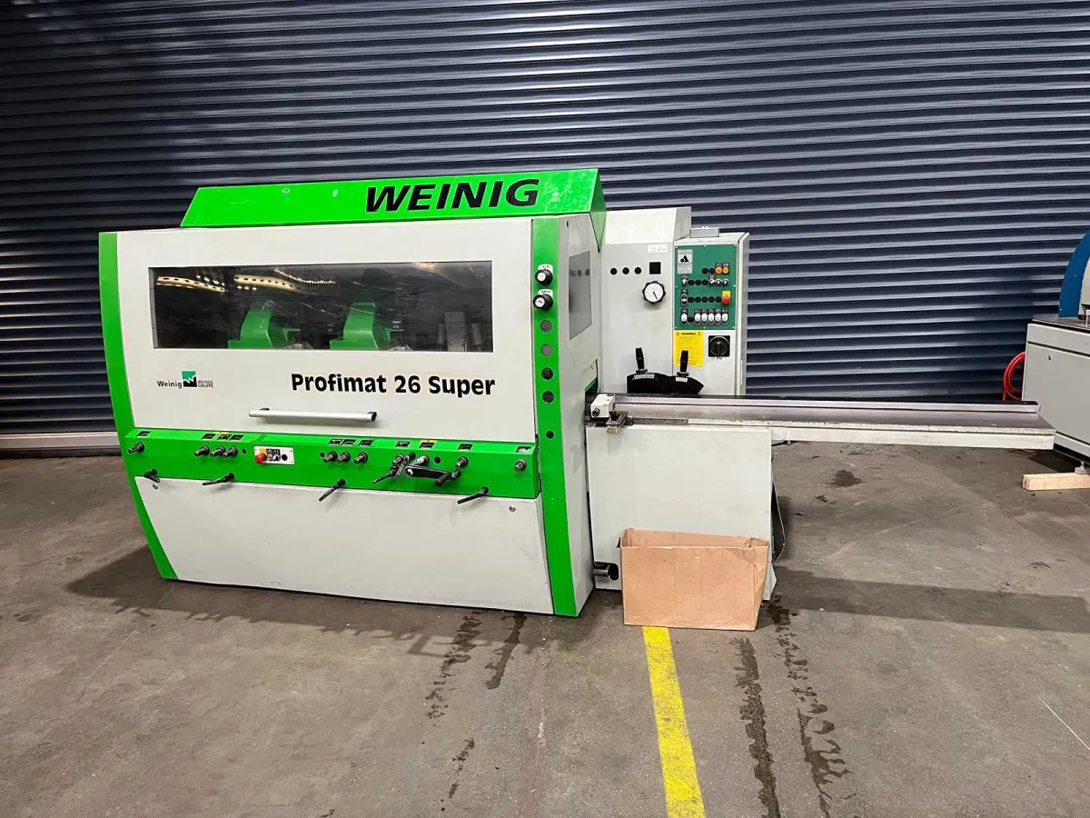 Weinig - Profimat 26 Super - Vierseitige Profilier- und Hobelmaschine - 2002
