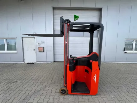 2020 Linde E10-334-01 1.000kg Duplex Freihub Kompaktstapler Elektrostapler Gabelstapler 3.623 Stunde – RESALE