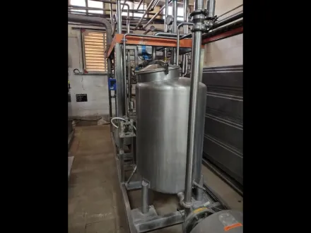 Em 1x12-MI120 - 89/16 - 6000 - 31 Used HRS juice line pasteurizer hot-fill - 5000 LP – RESALE