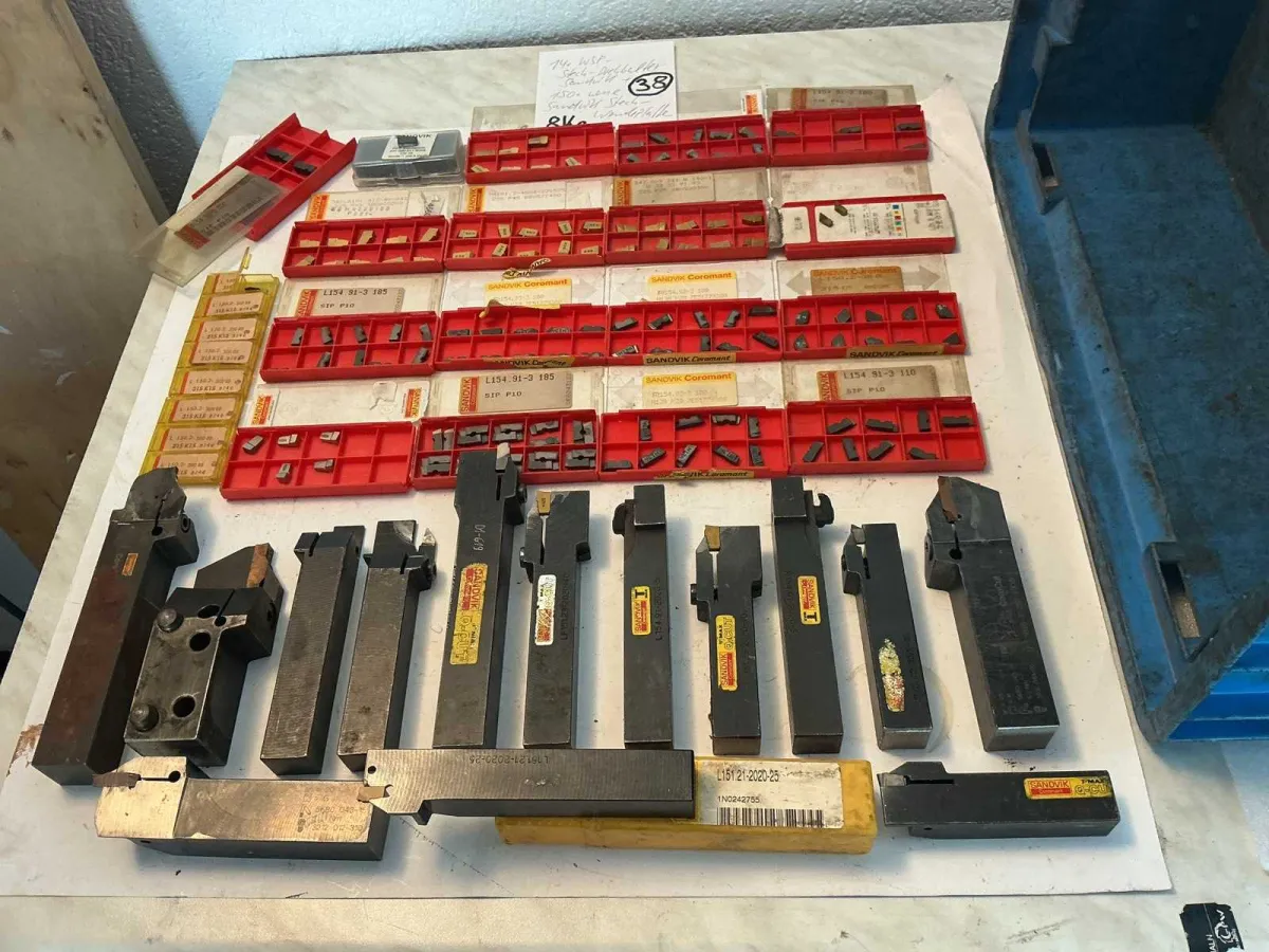 Porte-rainures Sandvik WSP (14x) incluant 150x WSP de rainures