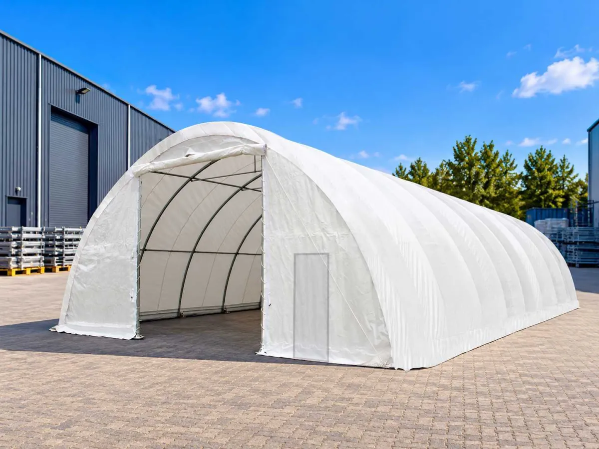 Rhino-Cross-Shelters 306515R 20x9,15x4,5 m Lagerzelt / Lagerunterstand