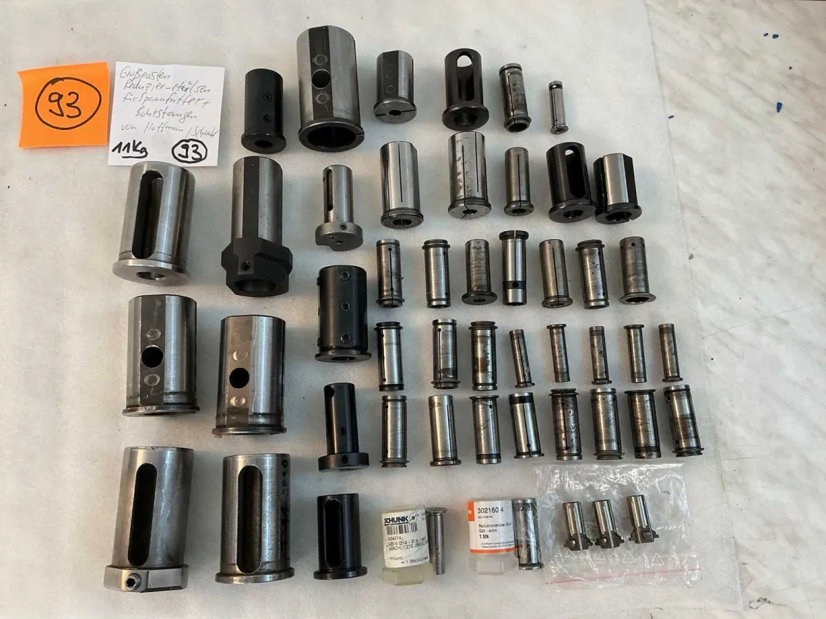 Assortiment Schunk de manchons réducteurs / tiges d’alésage