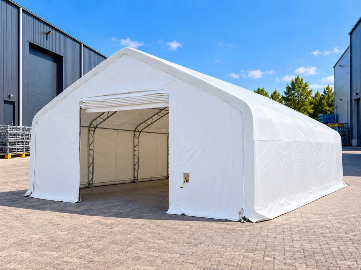 Rhino-Cross-Shelters 304020DP 12,2x9,15x6,1 m Lagerzelt / Lagerunterstand