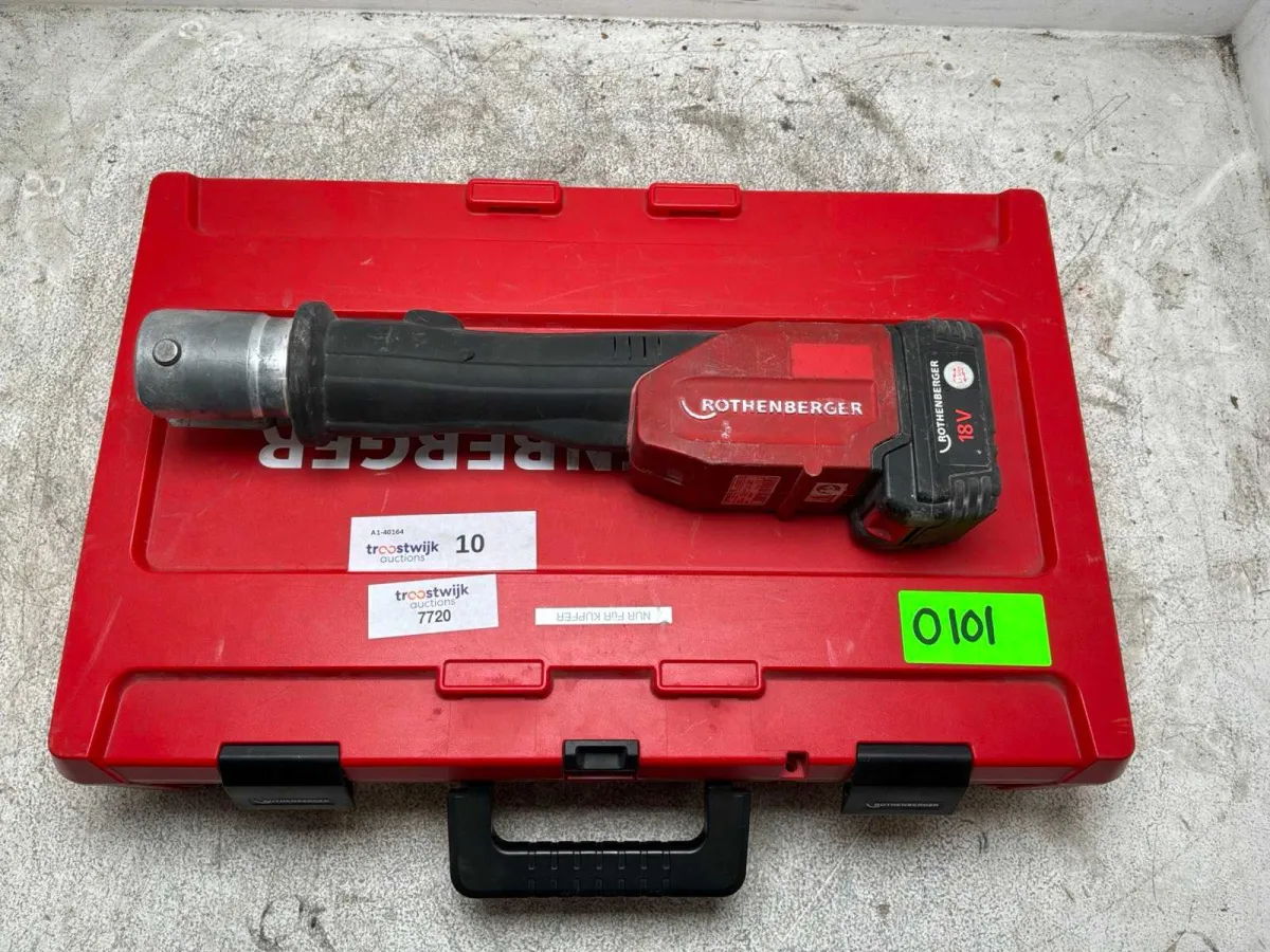 2015 Rothenberger Romax 3000 Pressmaschine – Batterie