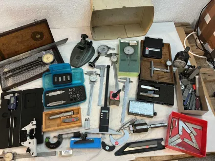 Diverse Messgeräte, 3D-Taster, Prüflehren – RESALE