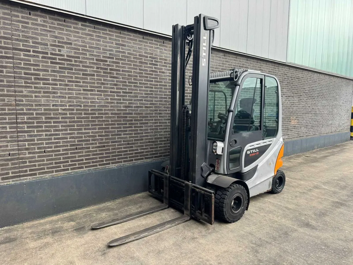 Still - 2015 - RX60-25 - 6,64M Triplex, Freiheber, Seitenschalt - Gabelstapler
