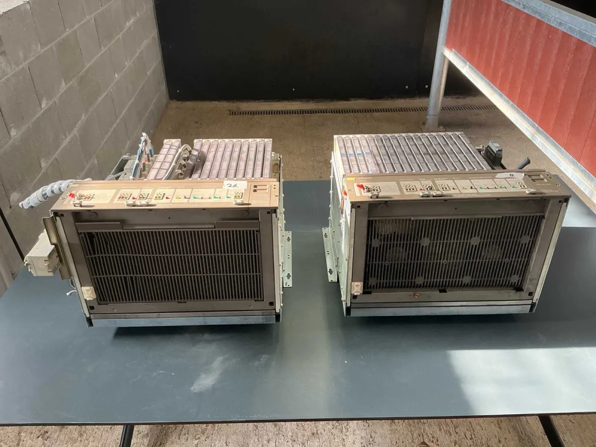 2x Siemens SIMATIC S5-135U SPS-System – 34 I/O-Karten – erweiterte CPU/CP-Konfiguration
