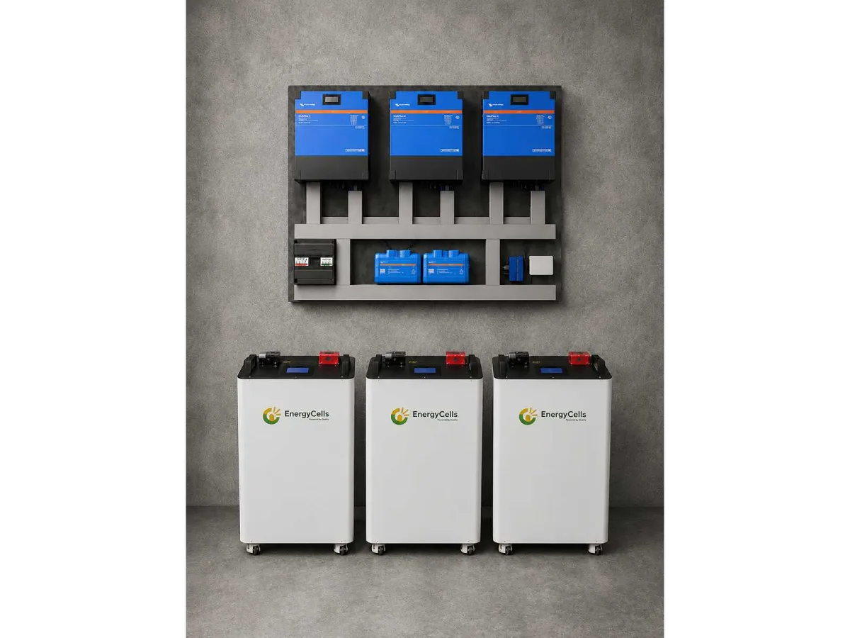 2026 Victron Energy ESS 3-Phasen-Batteriespeichersystem 48 kWh LFP-Batterie 3x MultiPlus-II 6k5