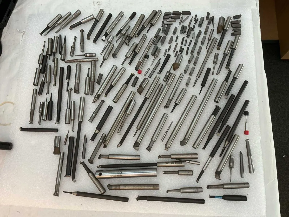Assortiment Komet HSS d’alésage en acier / carbure solide, tiges d’alésage