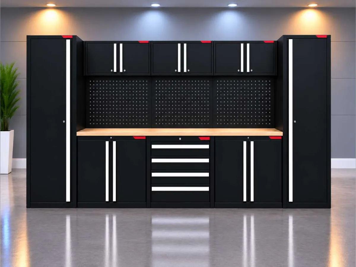 Stahlworks TC-262 325x55x203 cm Werkbank