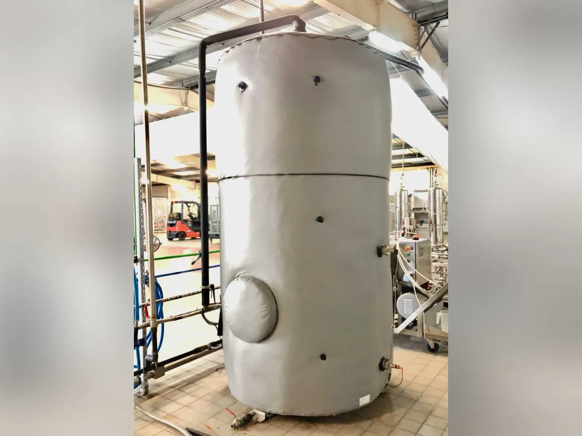 30,2 hL – 2017 Corflex ECS 3000 Mäher – Isolierter Stahltank für Warmwasser