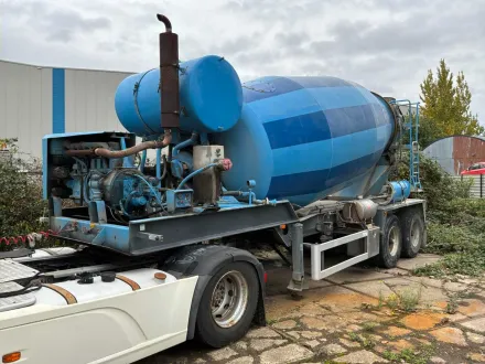 1998 MOL Automix AM12N Betonmischer-Sattelanhänger – RESALE