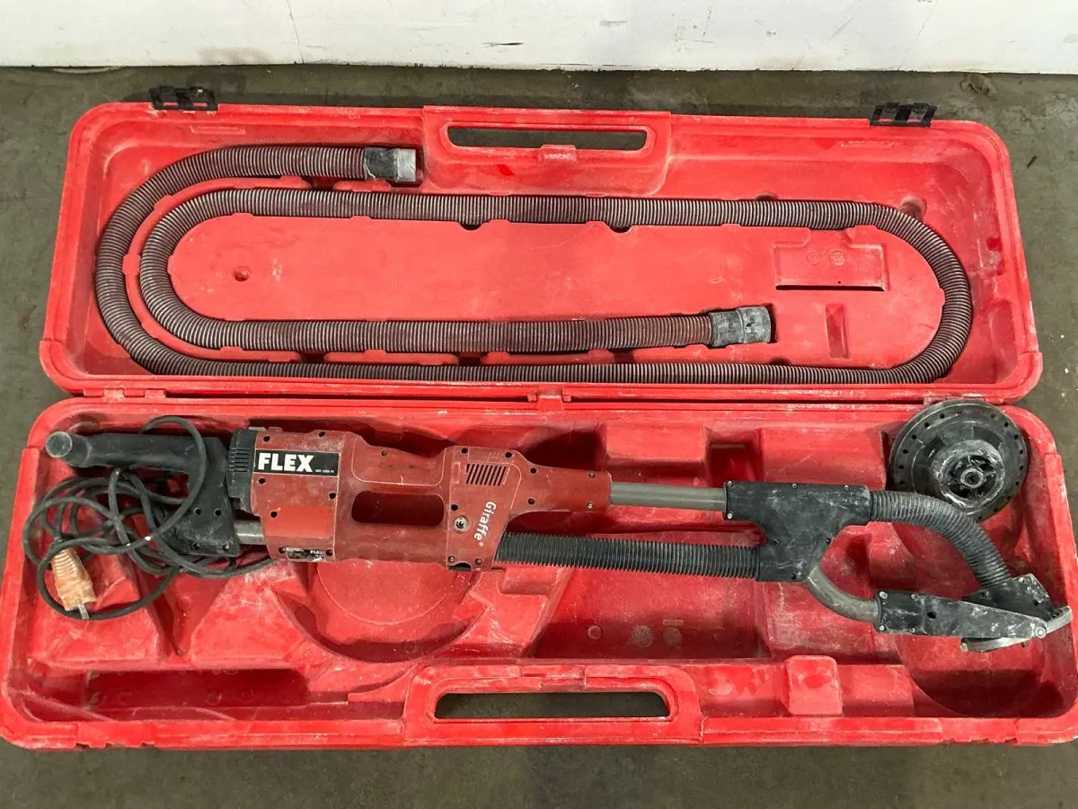 2021 Flex Powertools WST1000FV Wand-/Deckenschleifer 125 mm Beton