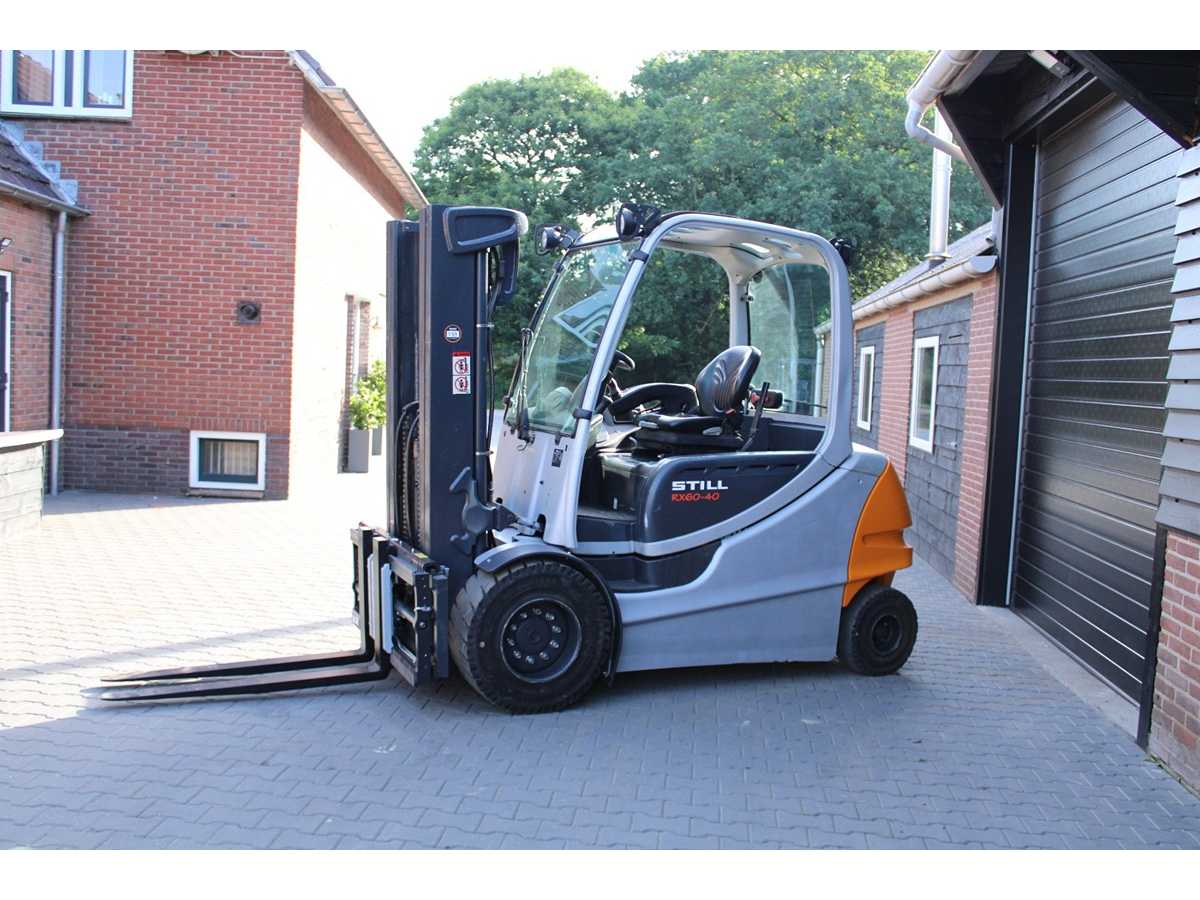 Still - 2010 - RX60-40 - 4.33M Triplex, Gabelpositionierer, Freiheber, Seitenschalter - Batterie ab