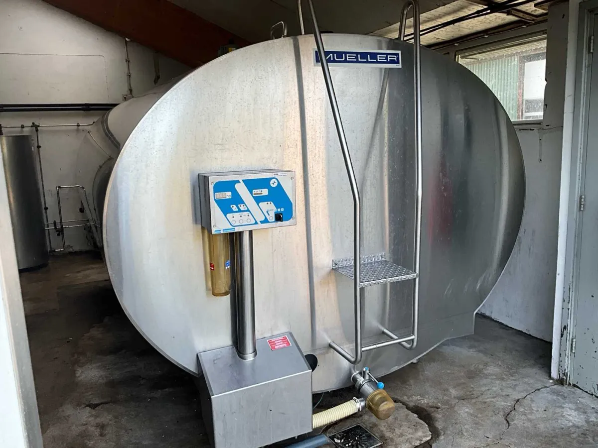 Mueller Milchkühltank 9100 ltr. Mit Kühlsystem