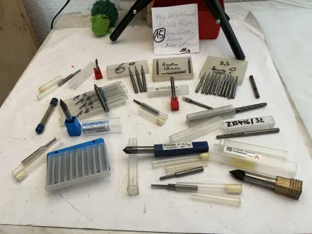 VHM konische Fräser, Fas-/Gesenkfräser (44x) – RESALE