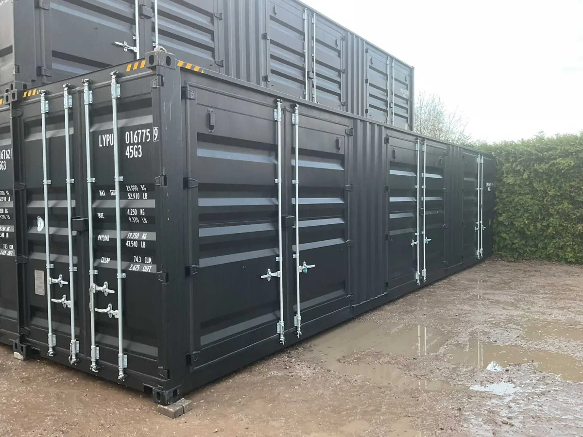 Rhino-Cross-Container 40 Fuß hoher Würfel schwerer 19,5-Tonnen-Container mit 3 Seitentüren