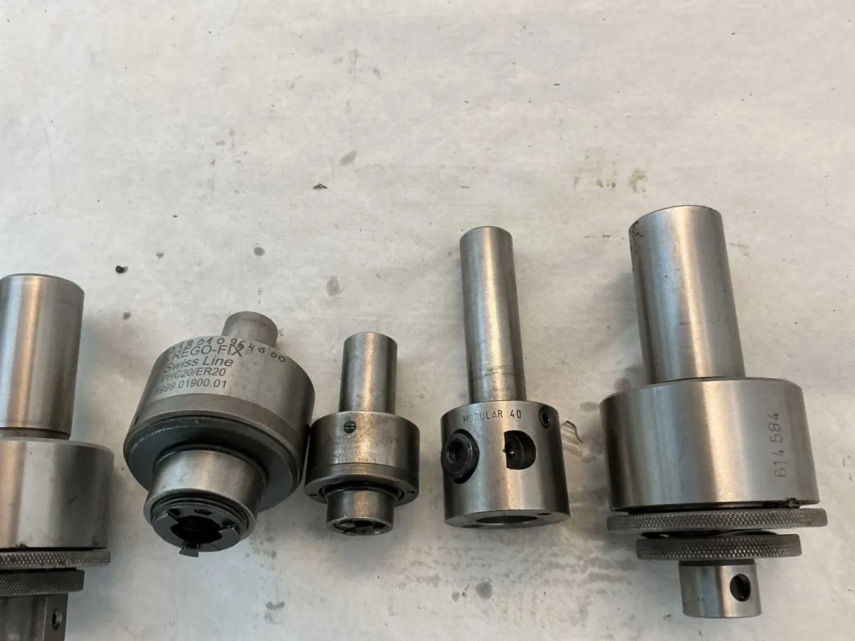 Regofix 5x Pendelhalter für Reiben + ER 11/ 20 Spannzangenaufnahmen