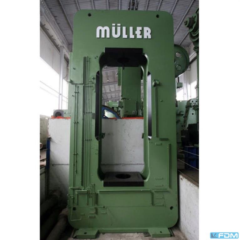 MUELLER PUK 2000-10.1.2 hydraulische Doppelständer (zieh) presse