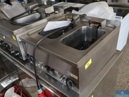 Doppel-Fritteusenbecken EKU Snack 2000 Mod. KFD-6F – RESALE