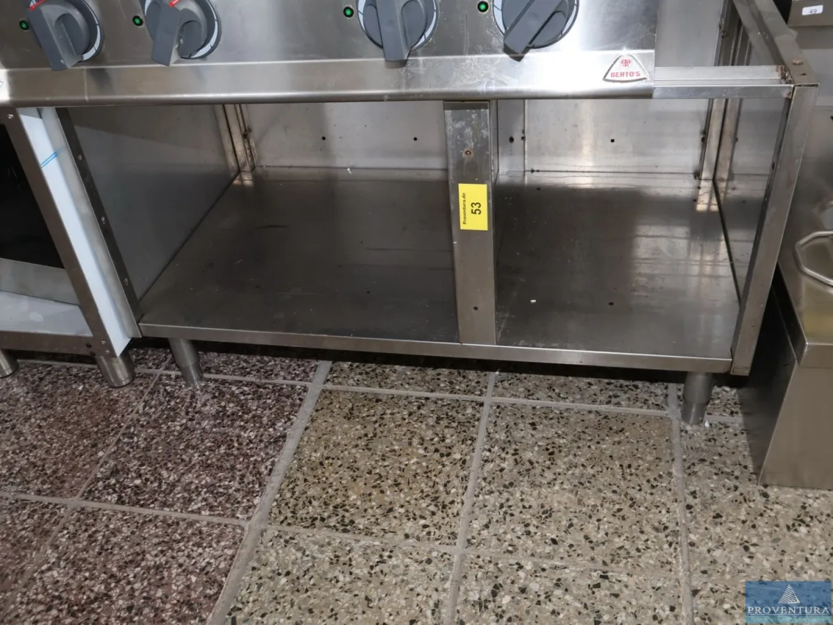 Edelstahl-Untergestell ca. 1.000bx600hx580t mm