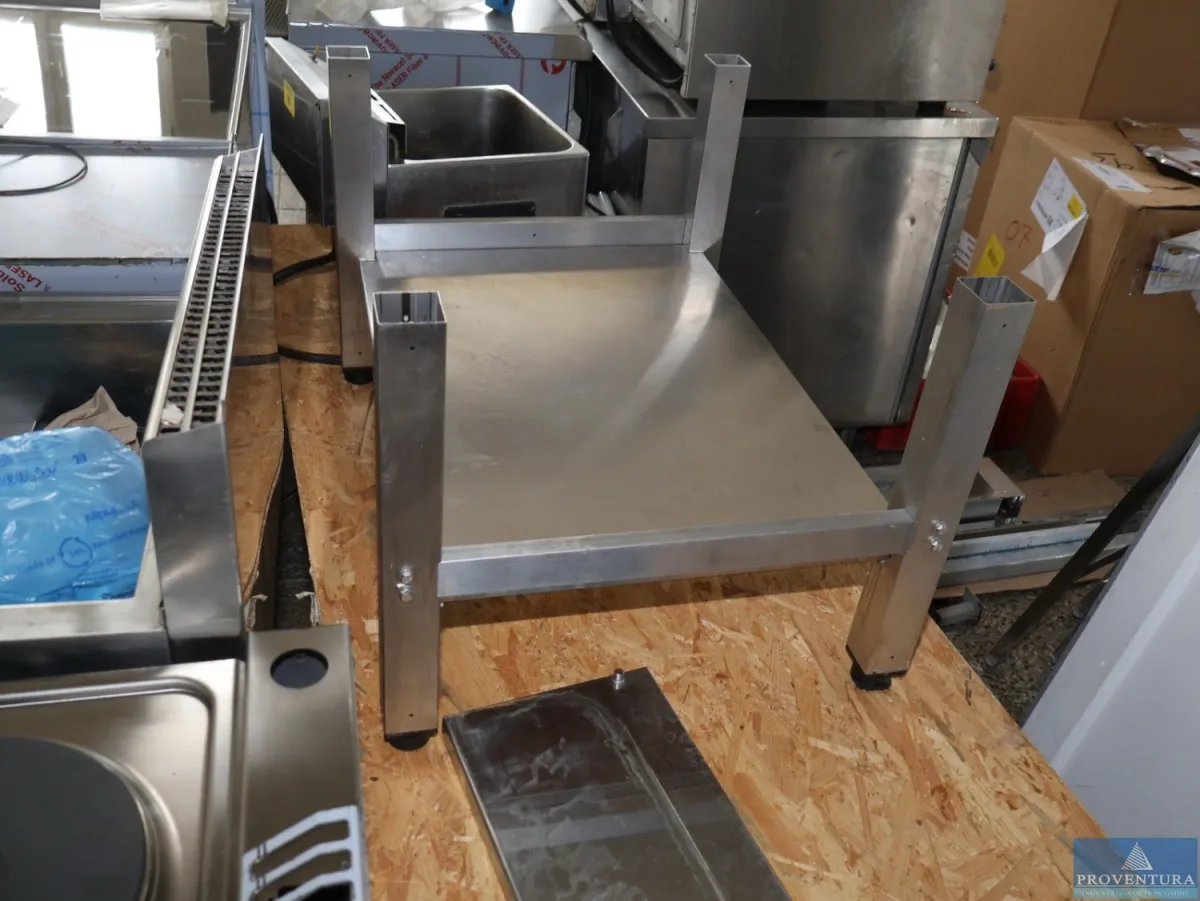 Edelstahltisch ca. 720bx540tx470h mm