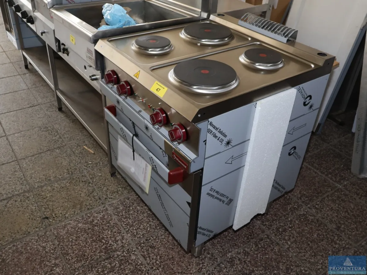 Gewerbe-Elektroherd DIAMOND PR77FE 750bx700t mm