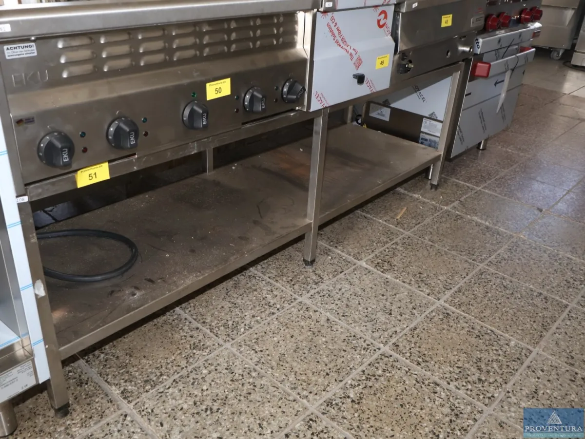 Edelstahl-Untergestell ca. 1.800bx600hx600t mm
