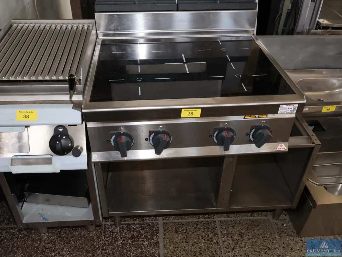 Tisch-Induktionskochfeld BERTOS E7P4B/IND