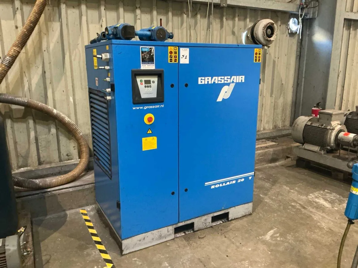 2010 Grassair Rollair 20 T RLR 20 8B G9 Schraubenkompressor