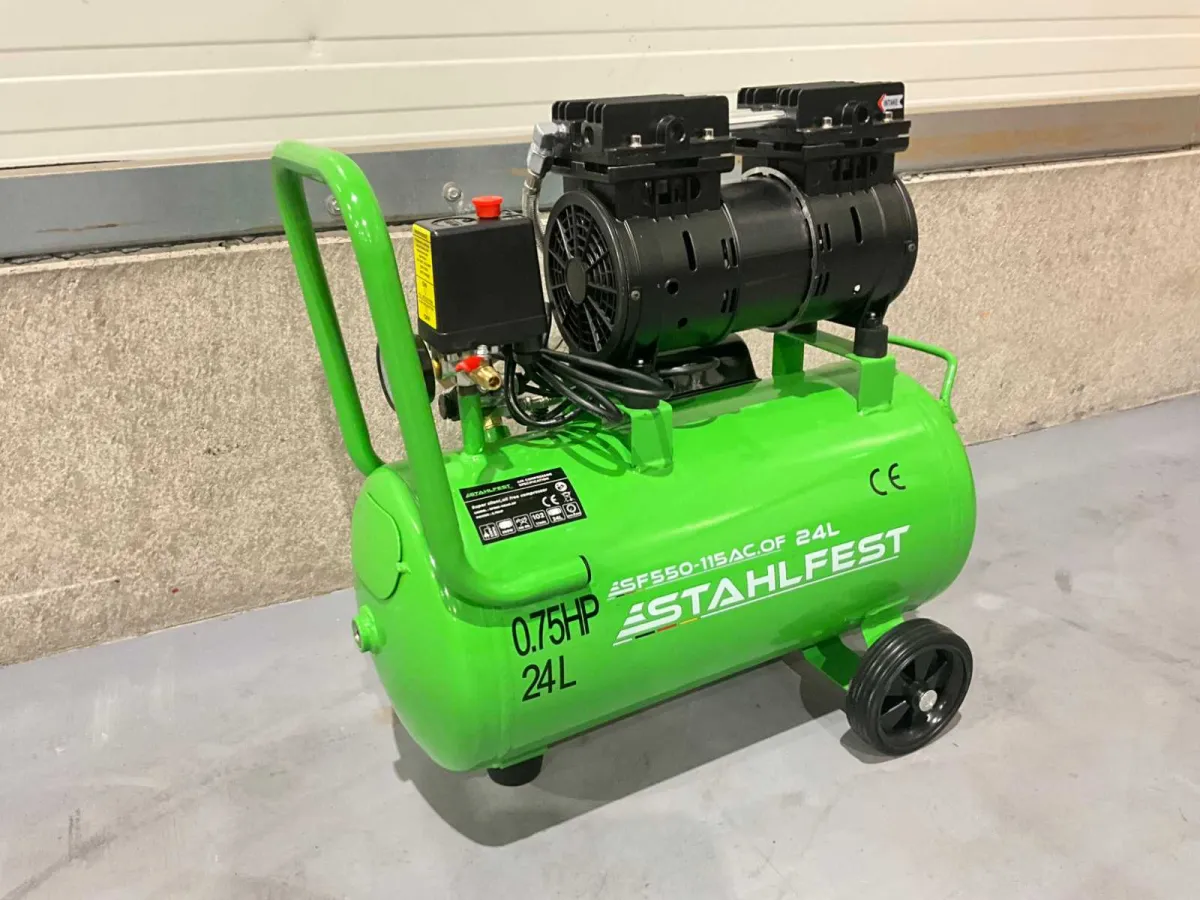 2026 Stahlwerk SF550-115 24-Liter-Luftkompressor