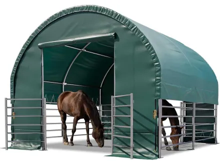 RTE - 8112 - Tierheim / Rinderzelt 6000x6000x3700mm – RESALE
