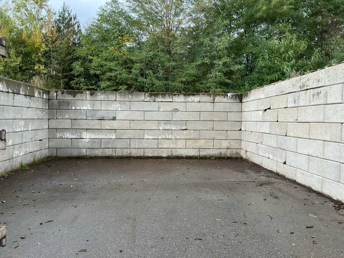 Stapeln von Betonblöcken (95x)
