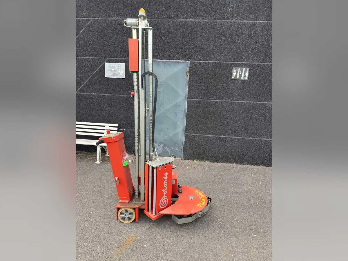 Girotondo Packmore – Halbautomatische Wickelmaschine zum Überprüfen