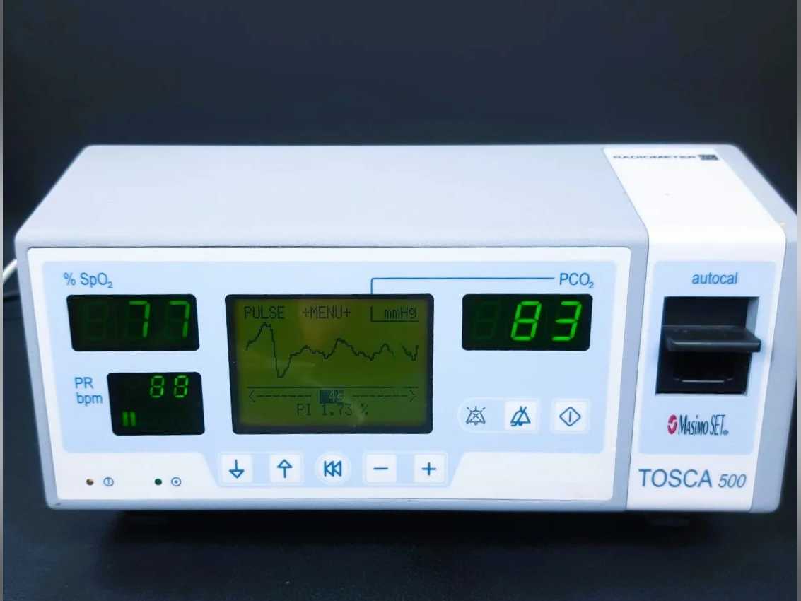 Radiometer Tosca 500 – SpO2 / tcPCO2 Monitor