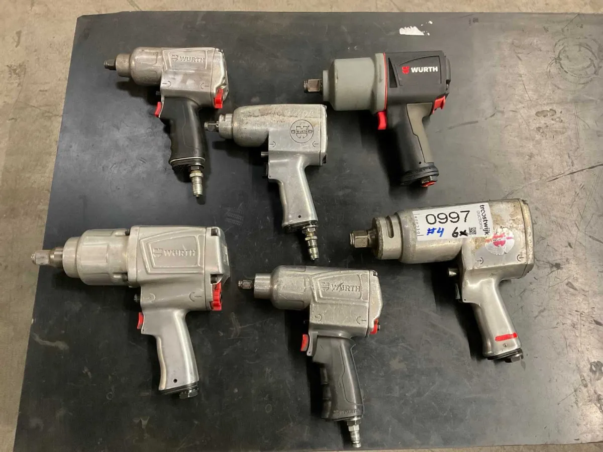 Würth Pneumatischer Schlagschrauber (6x)
