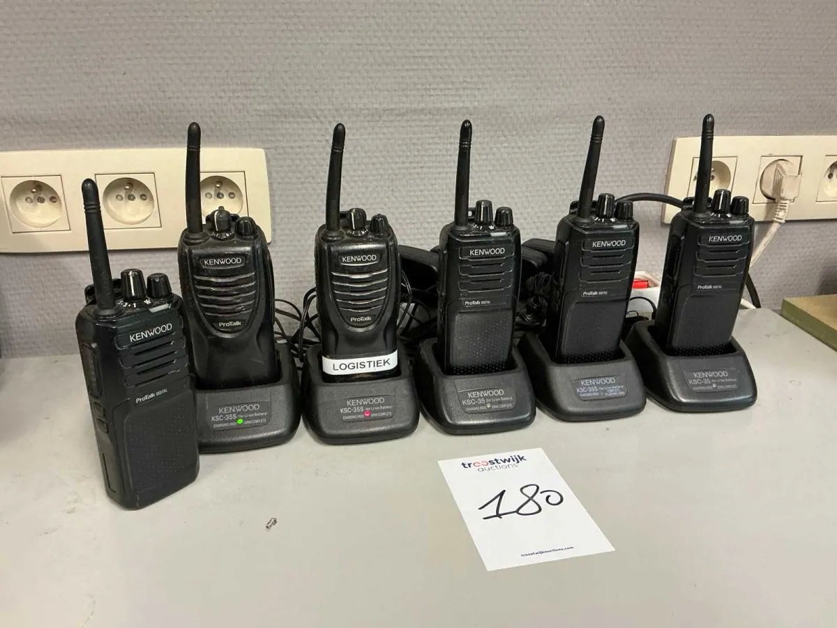 Kenwood KSC-35S Walkie-Talkie (6x)