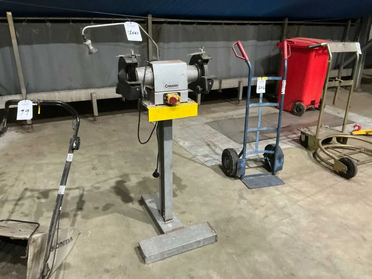 2012 Creusen DS9200 Doppel-Steinschleifmaschine