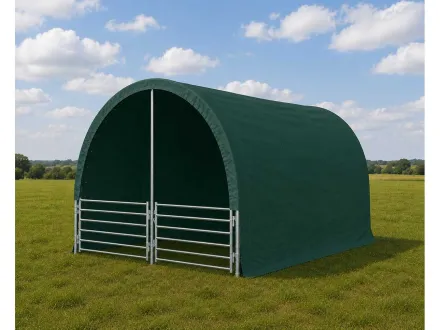 RTE - 8111 - Tierheim / Rinderzelt 4000x4000x3150mm – RESALE